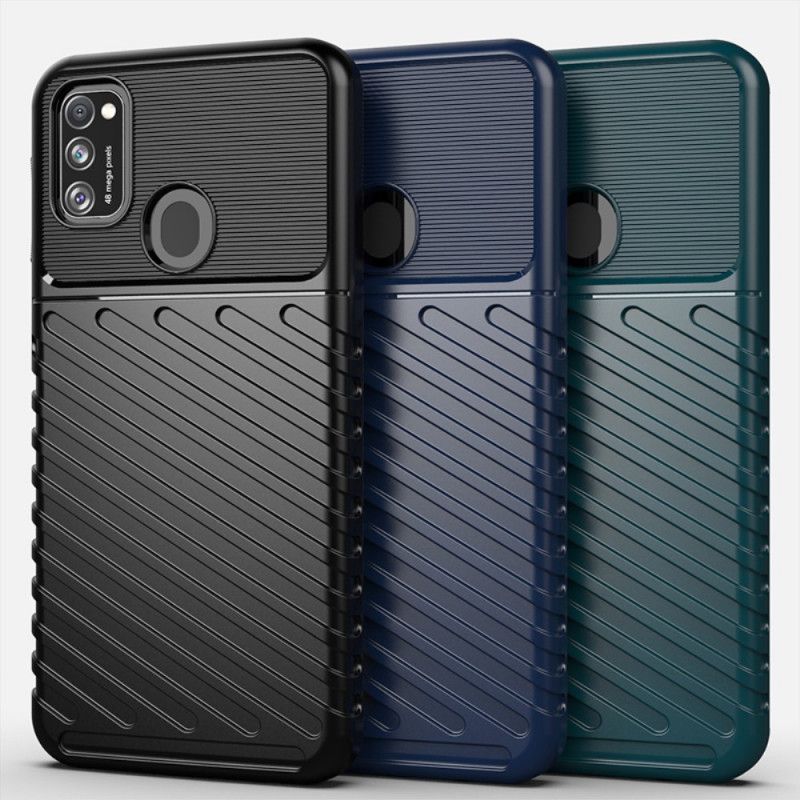 Κάλυμμα Samsung Galaxy M21 Μαύρο Σειρά Βροντών