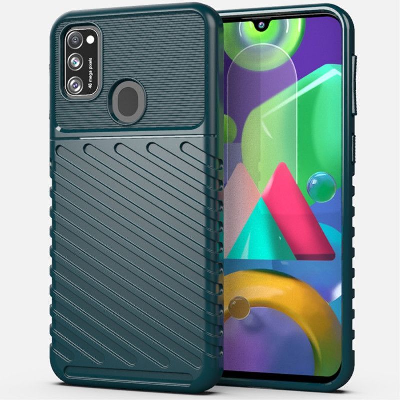 Κάλυμμα Samsung Galaxy M21 Μαύρο Σειρά Βροντών