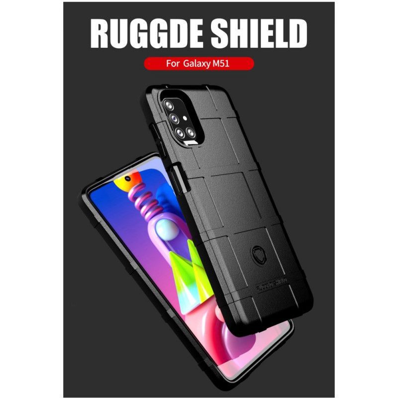 Κάλυμμα Samsung Galaxy M51 Μαύρο Τραχιά Ασπίδα