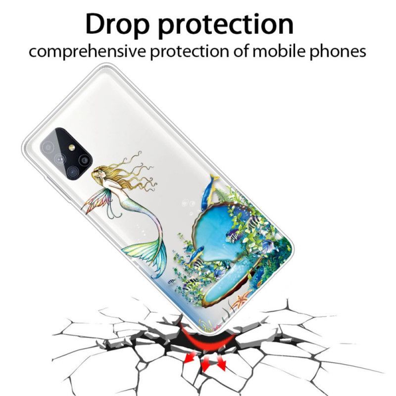 Κάλυμμα Samsung Galaxy M51 Μπλε Σειρήνα Πρωτότυπος