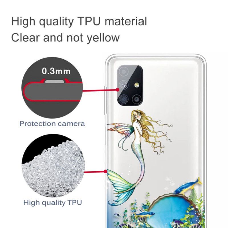 Κάλυμμα Samsung Galaxy M51 Μπλε Σειρήνα Πρωτότυπος