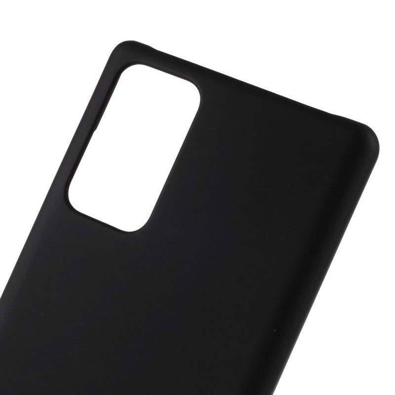 Κάλυμμα Samsung Galaxy Note 20 Μαύρο Περισσότερο Λάστιχο σιλικόνης