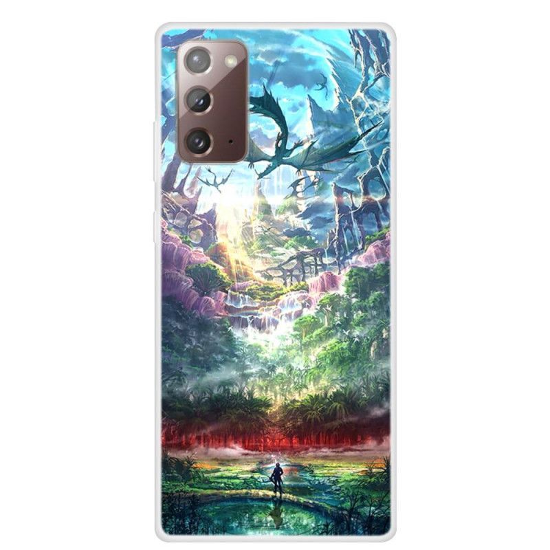 Κάλυμμα Samsung Galaxy Note 20 Παραδεισένια Φύση