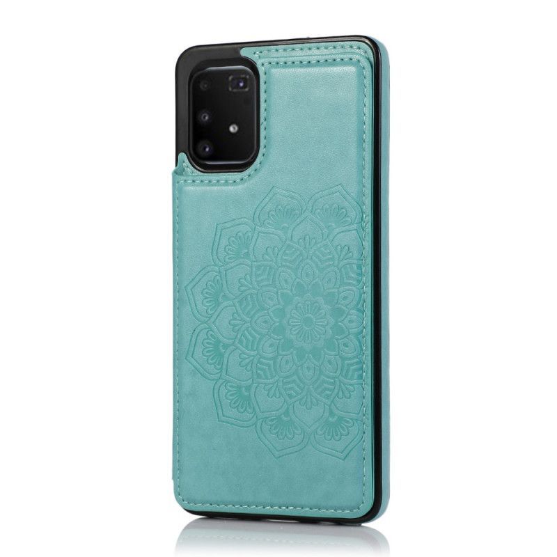 Κάλυμμα Samsung Galaxy S10 Lite Γκρι Θήκη Κάρτας Εκτύπωσης Μάνταλα