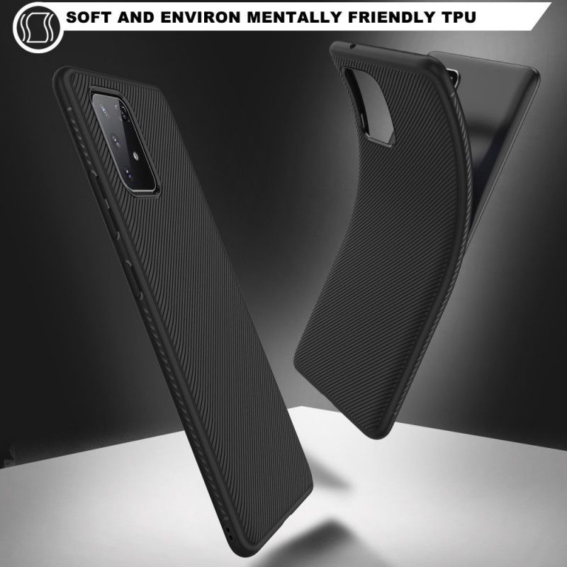 Κάλυμμα Samsung Galaxy S10 Lite Μαύρο Τζαζ Σειρά Twill