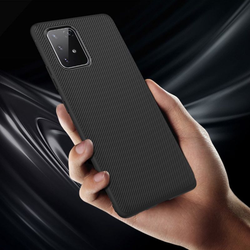 Κάλυμμα Samsung Galaxy S10 Lite Μαύρο Τζαζ Σειρά Twill