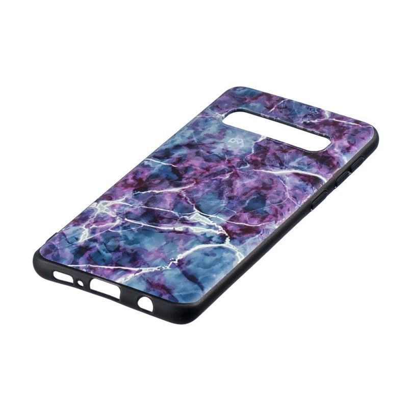 Κάλυμμα Samsung Galaxy S10 Θήκες Κινητών Μωβ Μάρμαρο