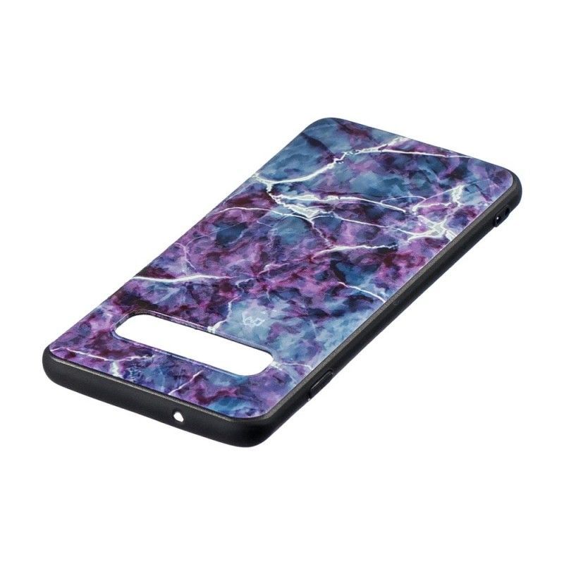 Κάλυμμα Samsung Galaxy S10 Θήκες Κινητών Μωβ Μάρμαρο