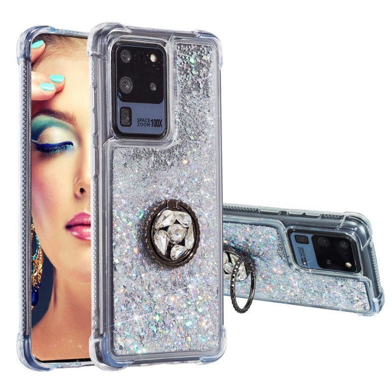 Κάλυμμα Samsung Galaxy S20 Ultra Κόκκινο Πούλιες Με Κρίκο