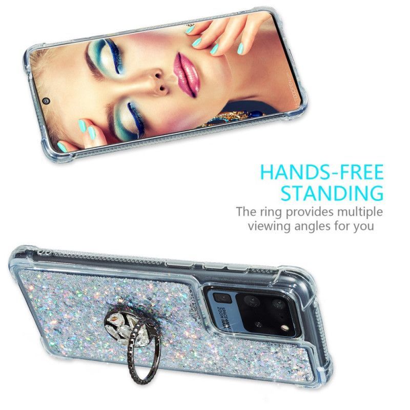 Κάλυμμα Samsung Galaxy S20 Ultra Κόκκινο Πούλιες Με Κρίκο