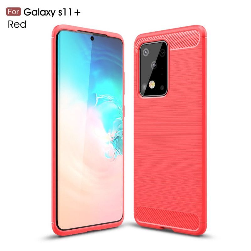 Κάλυμμα Samsung Galaxy S20 Ultra Μαύρο Βουρτσισμένη Ίνα Άνθρακα