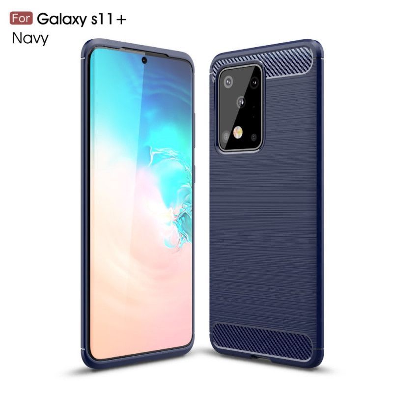 Κάλυμμα Samsung Galaxy S20 Ultra Μαύρο Βουρτσισμένη Ίνα Άνθρακα