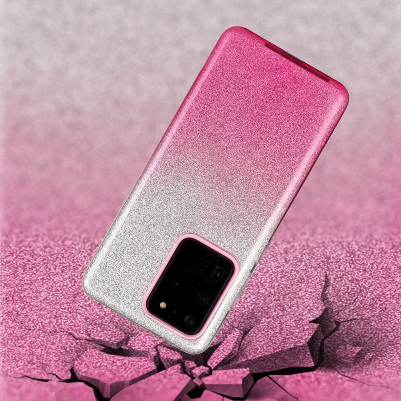 Κάλυμμα Samsung Galaxy S20 Ultra Μαύρο Φανταχτερό Χρώμα Ντεγκραντέ