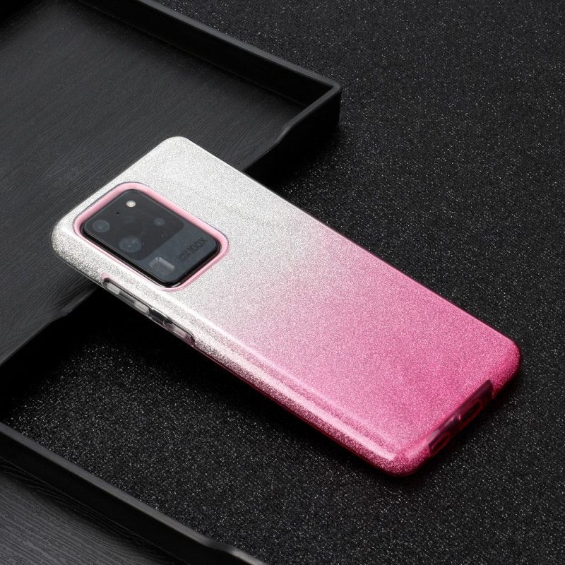 Κάλυμμα Samsung Galaxy S20 Ultra Μαύρο Φανταχτερό Χρώμα Ντεγκραντέ