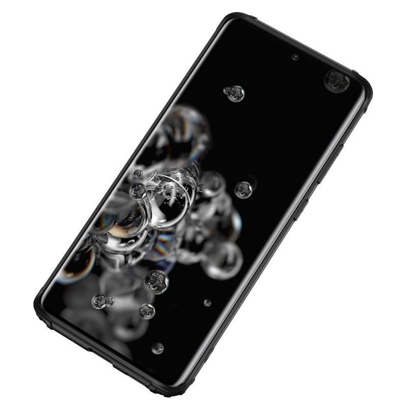 Κάλυμμα Samsung Galaxy S20 Ultra Μαύρο Υβριδικές Ενισχυμένες Γωνίες σιλικόνης