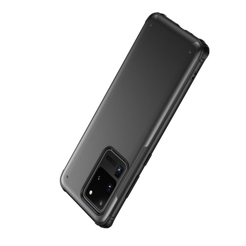Κάλυμμα Samsung Galaxy S20 Ultra Μαύρο Υβριδικές Ενισχυμένες Γωνίες σιλικόνης