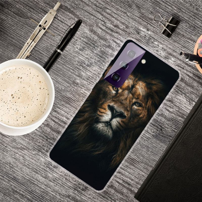Κάλυμμα Samsung Galaxy S21 5G Μαύρο Υπέροχο Αιλουροειδές