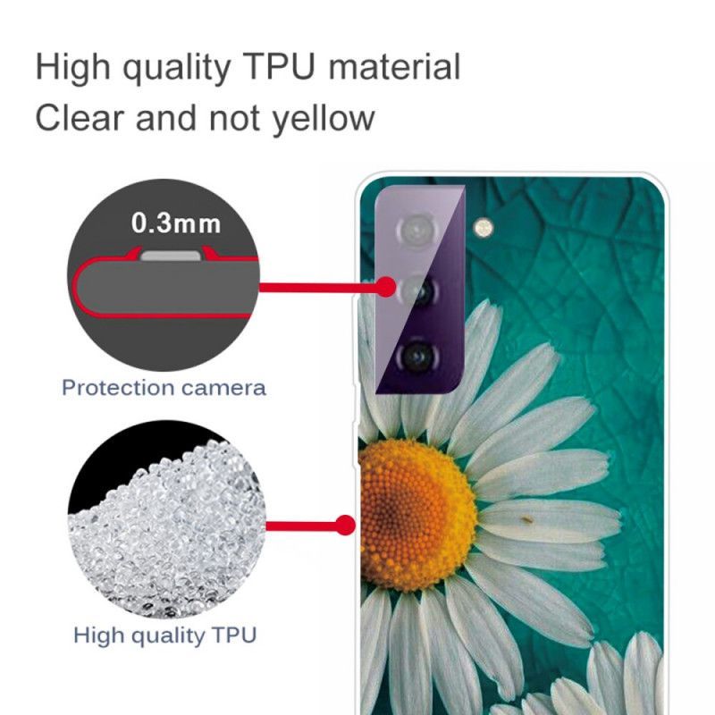 Κάλυμμα Samsung Galaxy S21 5G Θήκες Κινητών Μαργαρίτα