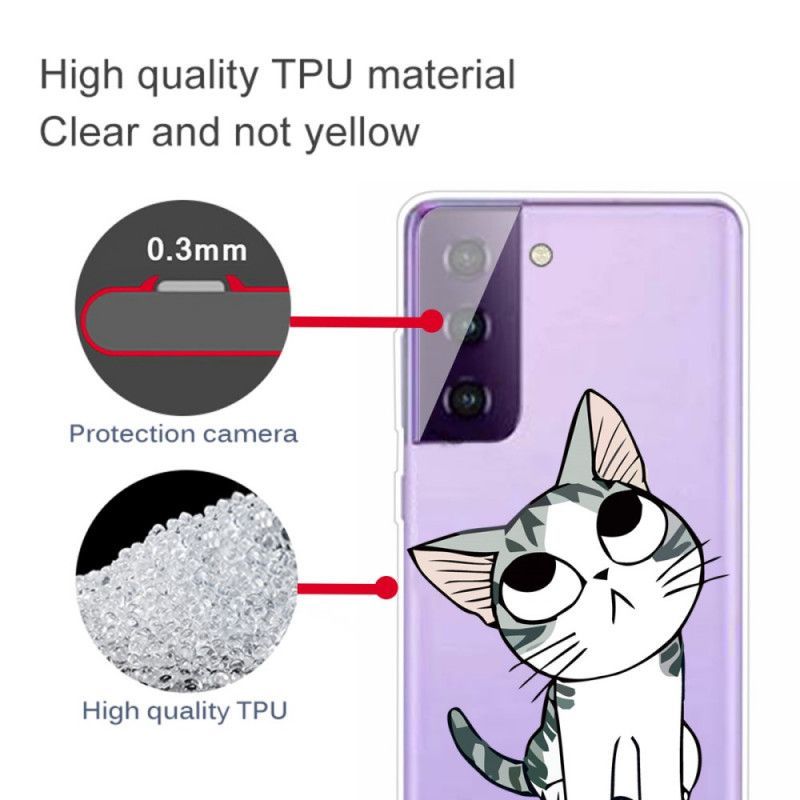 Κάλυμμα Samsung Galaxy S21 5G Υπέροχη Γάτα