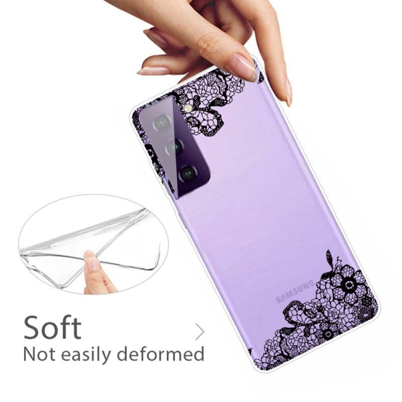 Κάλυμμα Samsung Galaxy S21 Plus 5G Λεπτή Δαντέλα