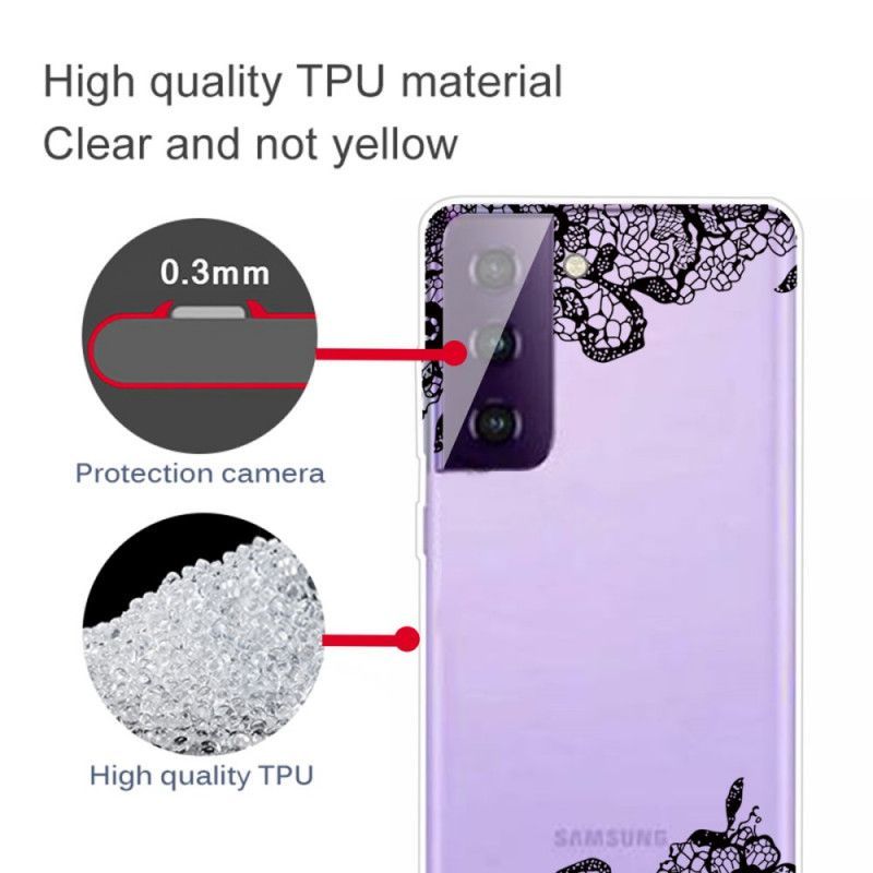 Κάλυμμα Samsung Galaxy S21 Plus 5G Λεπτή Δαντέλα
