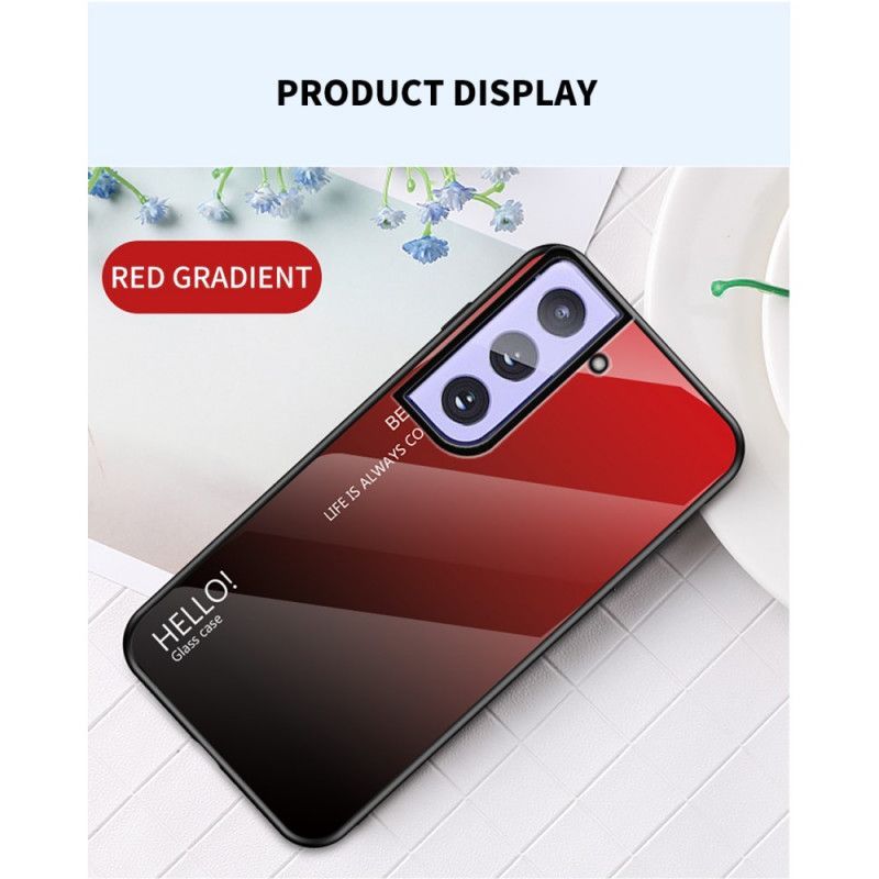 Κάλυμμα Samsung Galaxy S21 Plus 5G Μαύρο Γεια Σου Σκληρυμένο Γυαλί