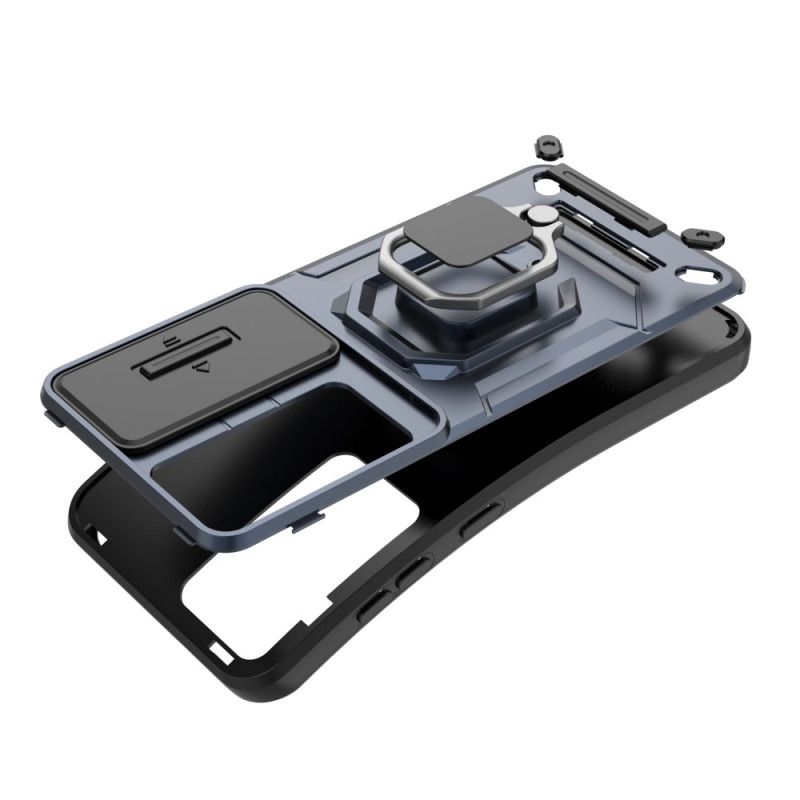 Κάλυμμα Samsung Galaxy S25 5g Ανθεκτική Θήκη Δαχτυλιδιού Με Προστατευτικό Κάμερας