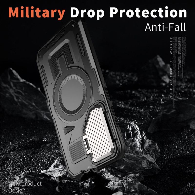 Κάλυμμα Samsung Galaxy S25 5g Βάση Και Προστατευτικό Φακού Συμβατά Με Magsafe