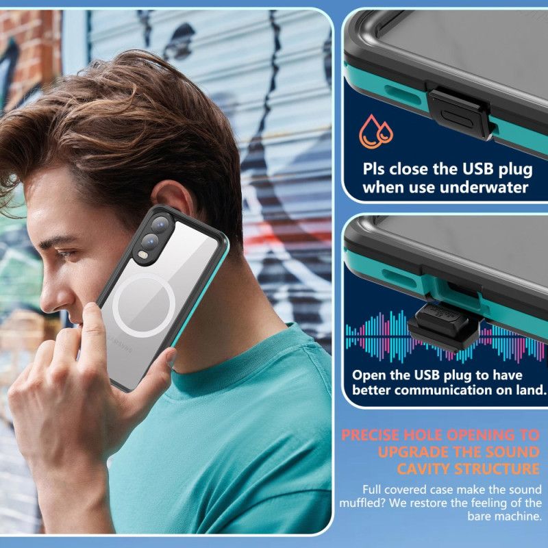 Κάλυμμα Samsung Galaxy S25 5g Edge Αδιάβροχη Συμβατή Με Magsafe Redpepper