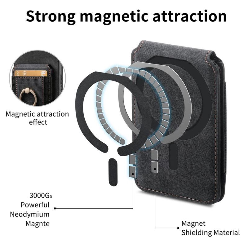 Κάλυμμα Samsung Galaxy S25 5g Edge Αποσπώμενη Θήκη Καρτών Και Βάση Σιλικόνης