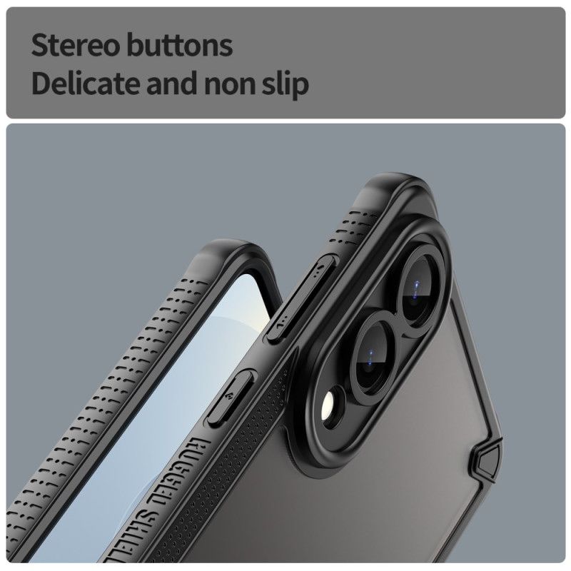 Κάλυμμα Samsung Galaxy S25 5g Edge Βουρτσισμένη Ημιδιαφανής