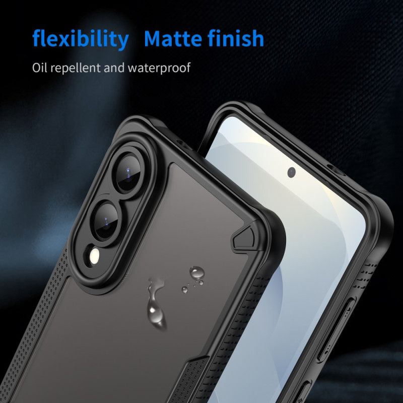 Κάλυμμα Samsung Galaxy S25 5g Edge Βουρτσισμένη Ημιδιαφανής