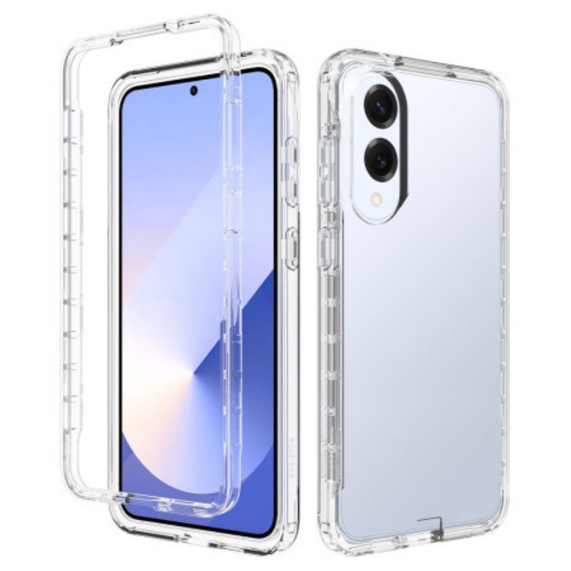 Κάλυμμα Samsung Galaxy S25 5g Edge Διαφανές 2 Σε 1