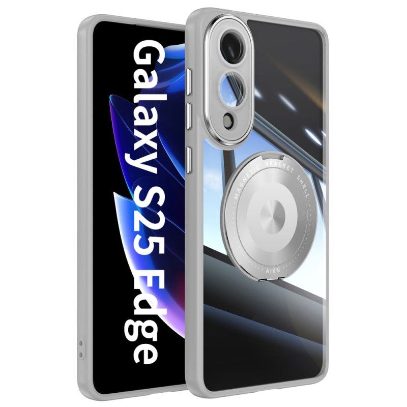 Κάλυμμα Samsung Galaxy S25 5g Edge Περιστρεφόμενη Βάση Και Προστατευτικό Φακού