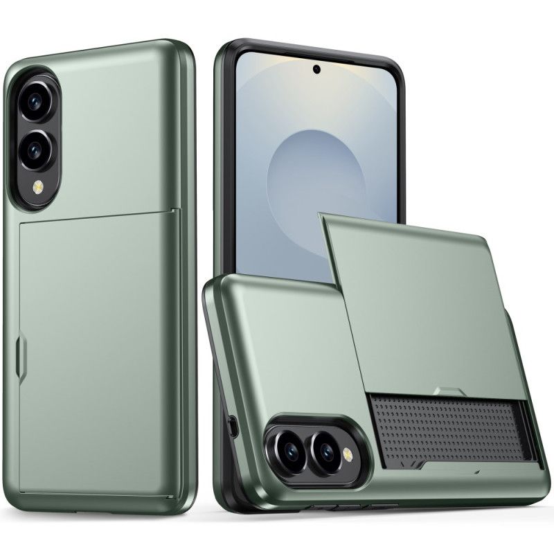 Κάλυμμα Samsung Galaxy S25 5g Edge Συρόμενη Θήκη Καρτών Σιλικόνης