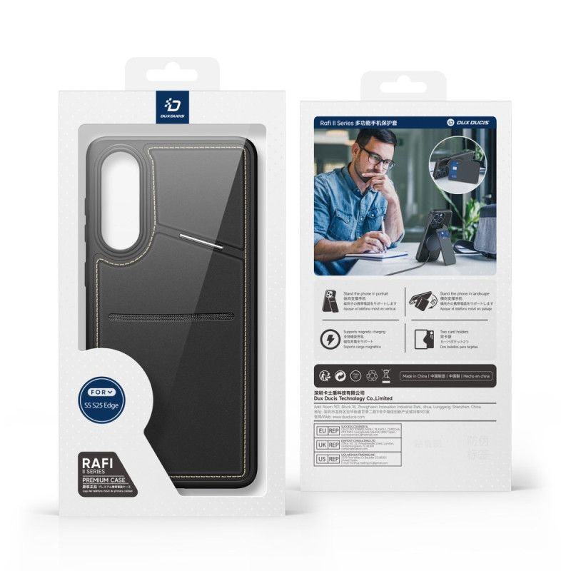 Κάλυμμα Samsung Galaxy S25 5g Edge Θήκες Κινητών Μαγνητική Με Θήκη Κάρτας