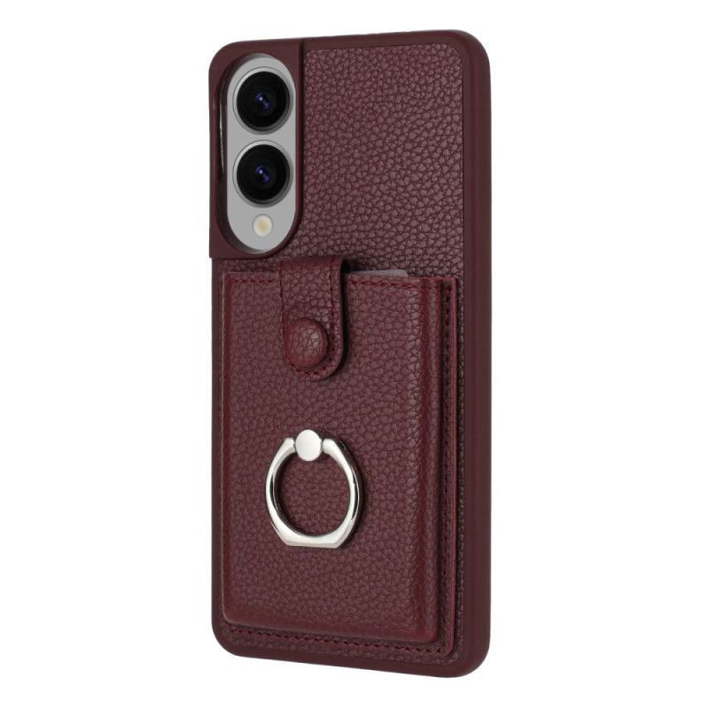 Κάλυμμα Samsung Galaxy S25 5g Edge Θήκη Δαχτυλιδιού Και Θήκη Καρτών