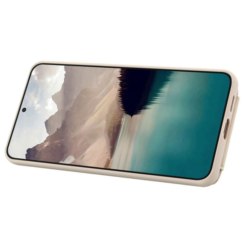 Κάλυμμα Samsung Galaxy S25 5g Edge Θήκη Καρτών Με Λουράκι Και Λουράκι Ώμου