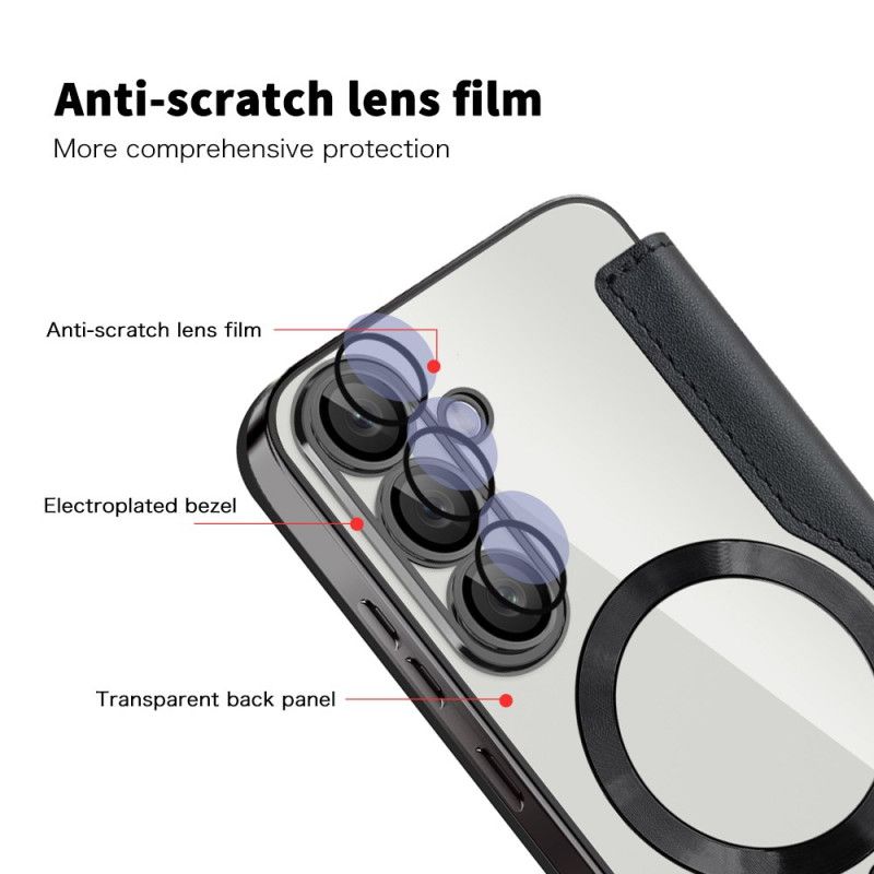 Κάλυμμα Samsung Galaxy S25 5g Συμβατό Με Καπιτονέ Magsafe