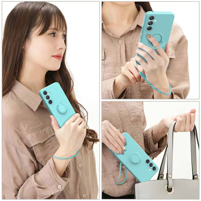 Κάλυμμα Samsung Galaxy S25 5g Θήκες Κινητών Θήκη Δαχτυλιδιών Με Υγρή Σιλικόνη