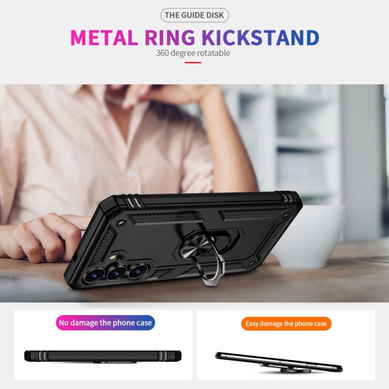 Κάλυμμα Samsung Galaxy S25 Fe Ανθεκτική Με Περιστρεφόμενη Βάση Δαχτυλιδιού