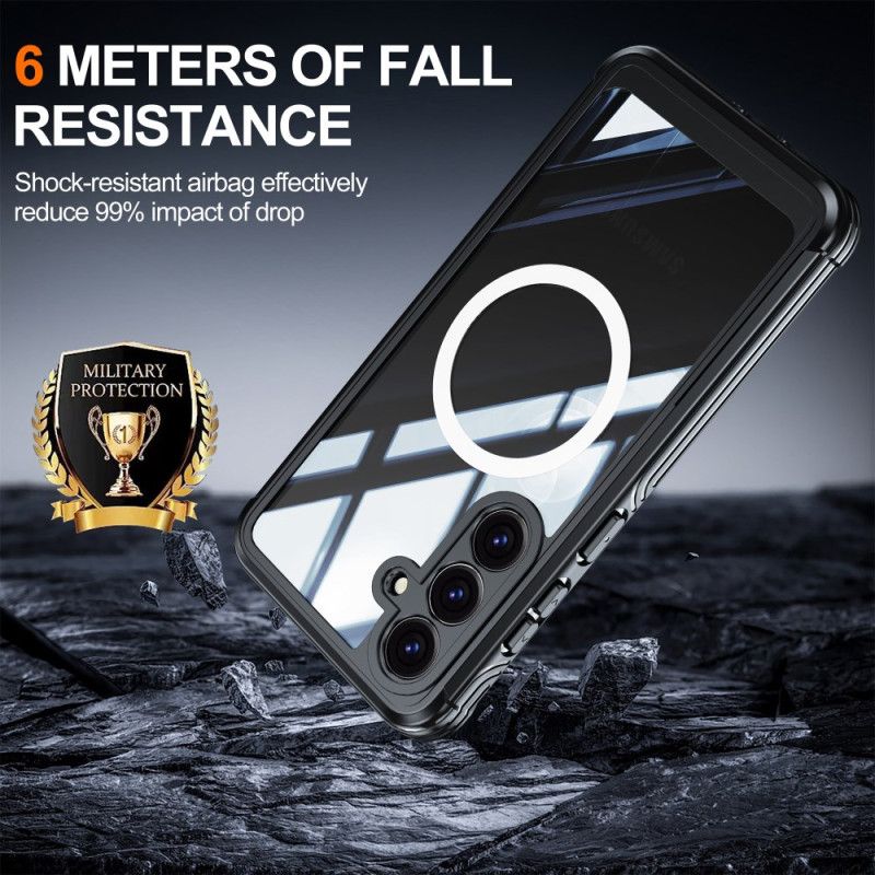 Κάλυμμα Samsung Galaxy S25 Fe Μαγνητικό Με Προστατευτικό Οθόνης