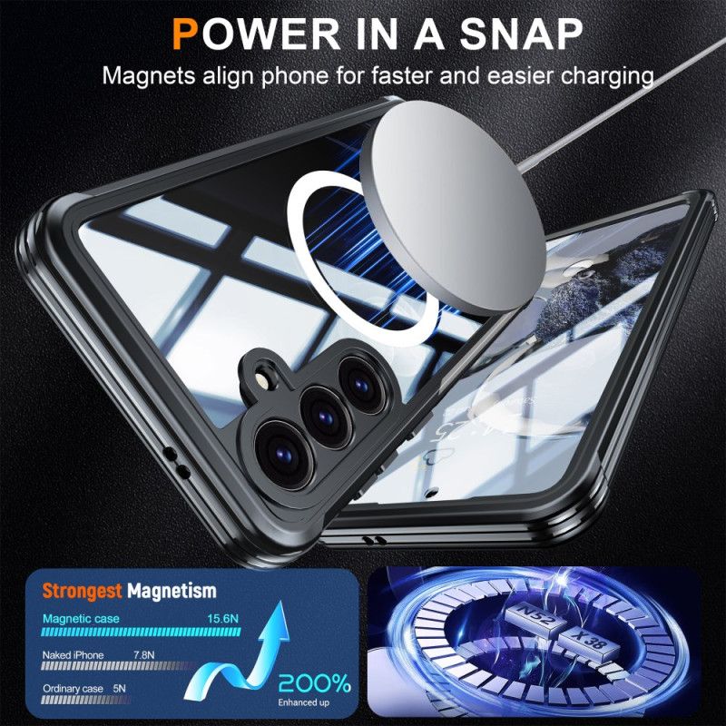 Κάλυμμα Samsung Galaxy S25 Fe Μαγνητικό Με Προστατευτικό Οθόνης