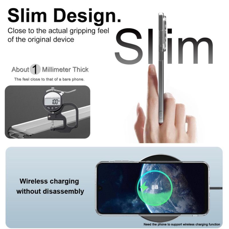 Κάλυμμα Samsung Galaxy S25 Fe Σειρά Ux-5 Imak Σιλικόνης