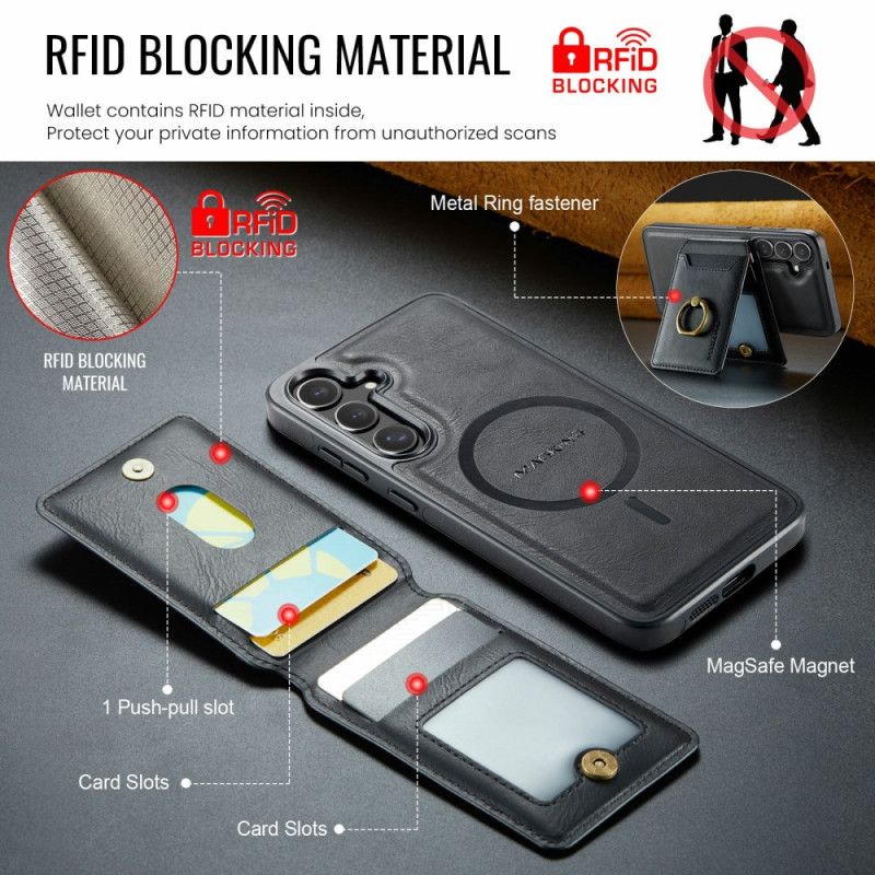 Κάλυμμα Samsung Galaxy S25 Fe Θήκες Κινητών Αποσπώμενη Θήκη Μαγνητικής Κάρτας