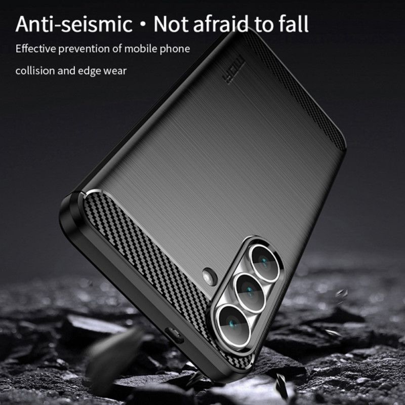 Κάλυμμα Samsung Galaxy S25 Fe Θήκες Κινητών Βουρτσισμένες Ίνες Άνθρακα