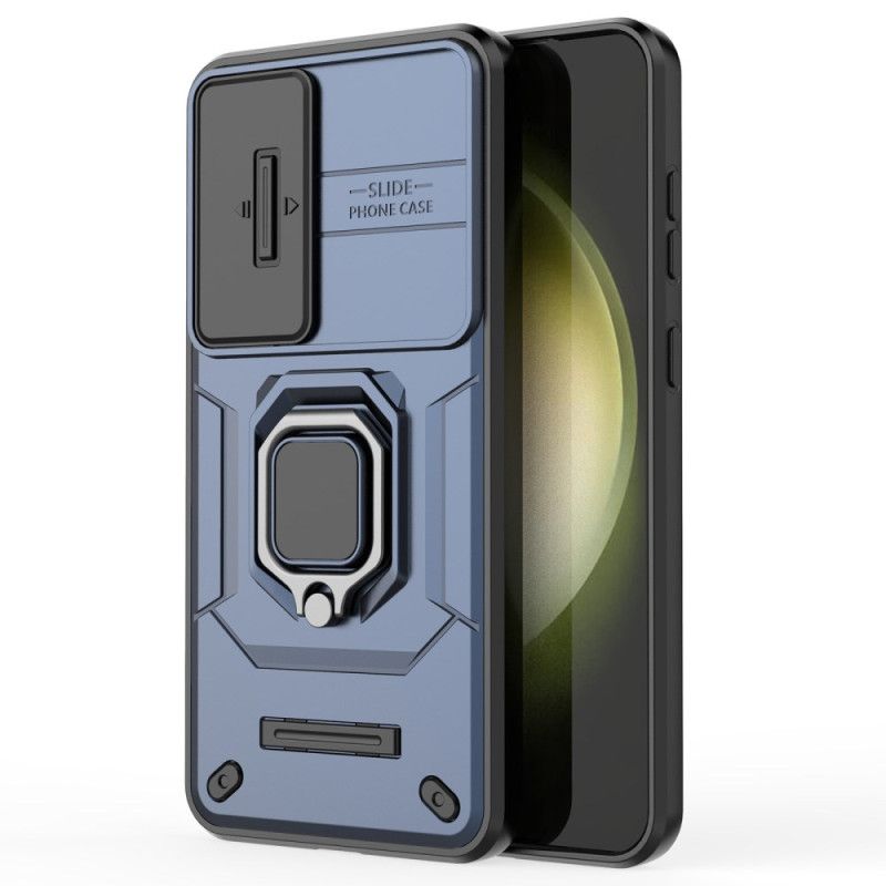 Κάλυμμα Samsung Galaxy S25 Plus 5g Ανθεκτικό Δαχτυλίδι Με Προστατευτικό Φακού