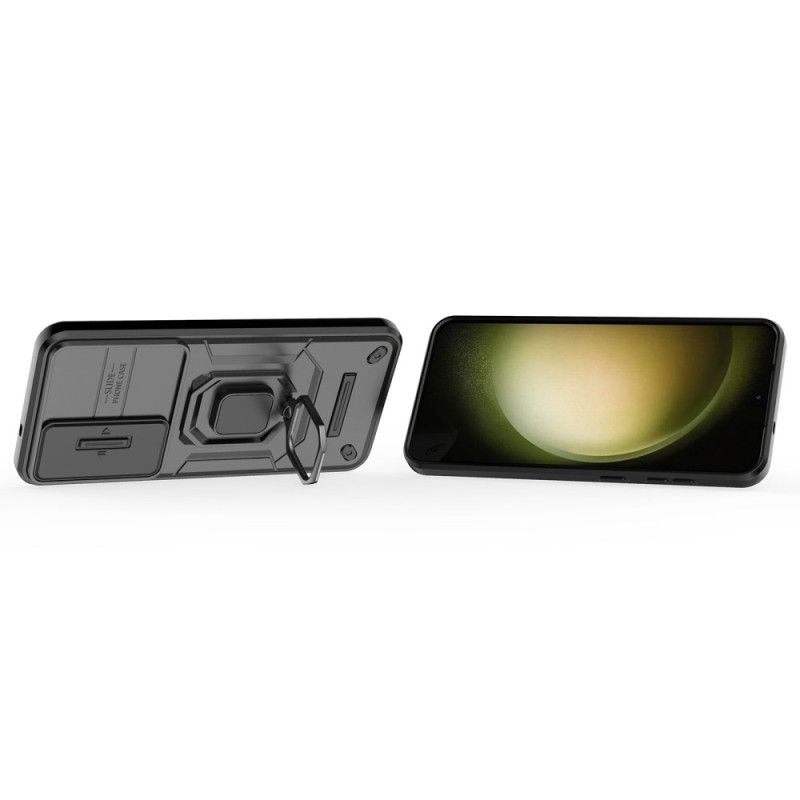 Κάλυμμα Samsung Galaxy S25 Plus 5g Ανθεκτικό Δαχτυλίδι Με Προστατευτικό Φακού