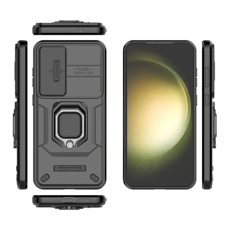 Κάλυμμα Samsung Galaxy S25 Plus 5g Ανθεκτικό Δαχτυλίδι Με Προστατευτικό Φακού