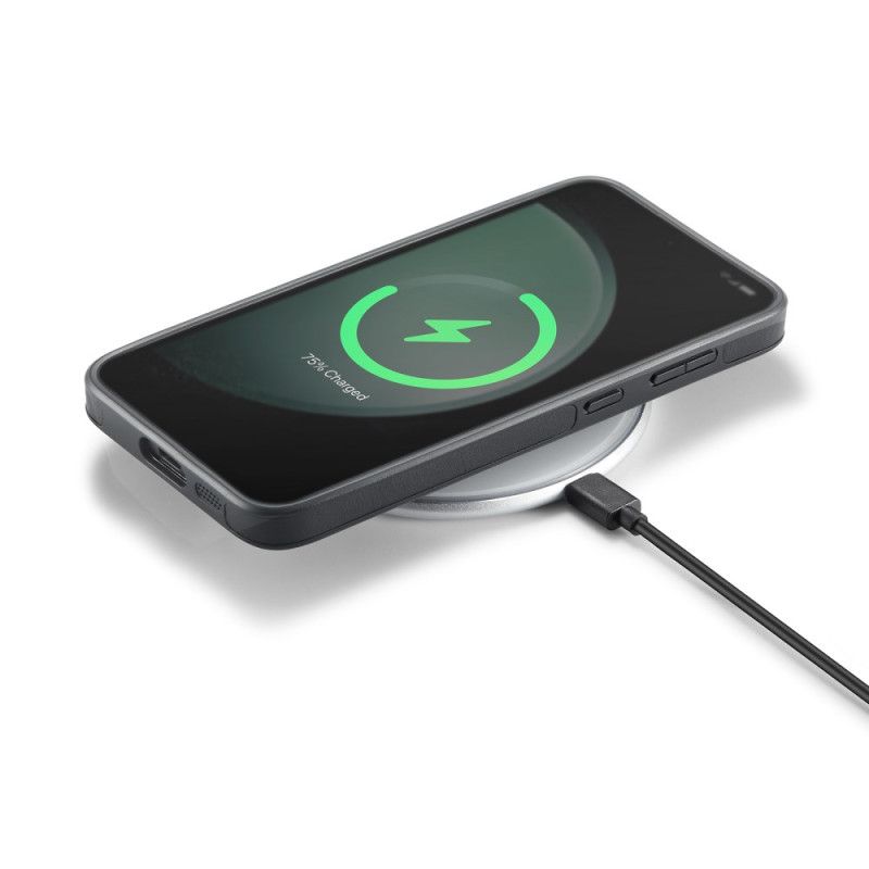 Κάλυμμα Samsung Galaxy S25 Plus 5g Dg.ming Δερμάτινο Εφέ